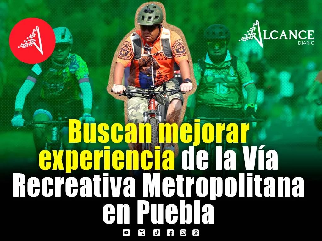 Puebla ampliará el presupuesto de la Vía Recreativa Metropolitana